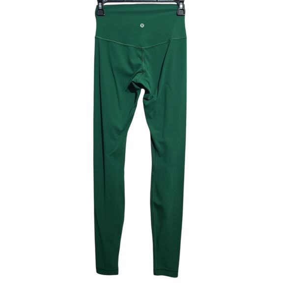 Lululemon Align High-Rise Pant 28" Everglade Green Sz 4 Nulu - Picture 3 of 5